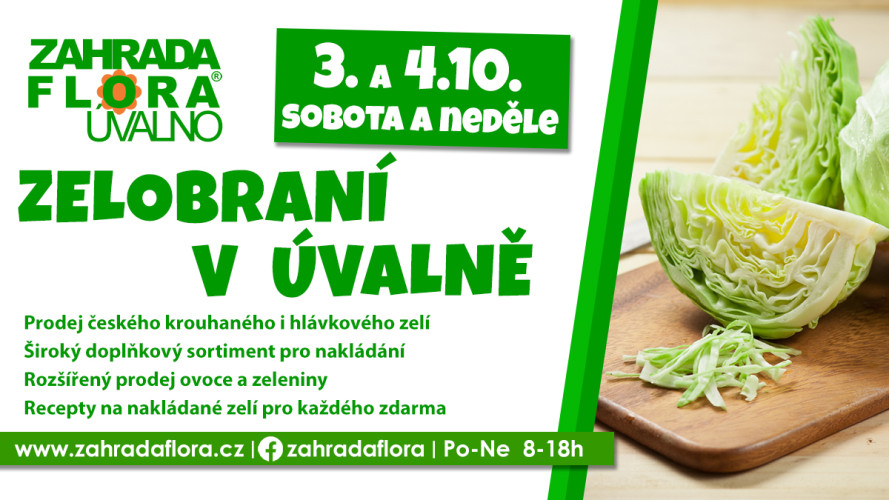 Zelobraní v Úvalně 2026